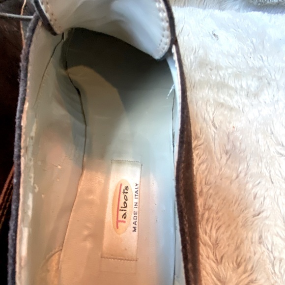 Vtg 1990’s Talbot Suede Crocodile Leather Flats - Picture 5 of 7